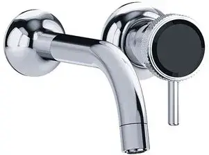 Смеситель для раковины Jorger Valencia 638.20.360.000-12 хром/черный хрусталь