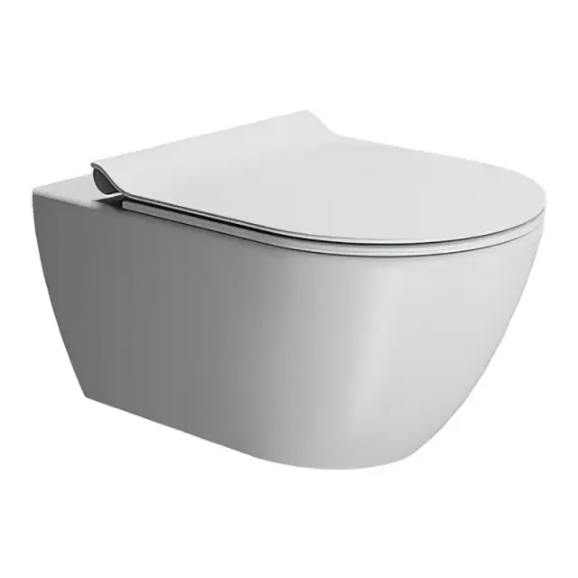 Унитаз GSI Pura 8815FR209+MS86CSN09 цвет-белый матовый