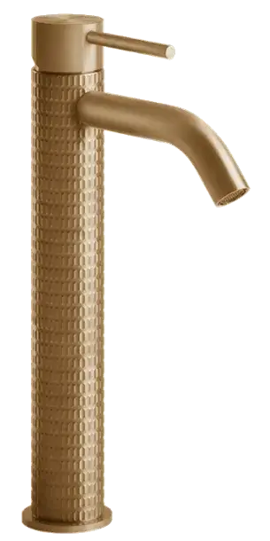Смеситель для раковины Gessi MECCANICA 54209#726 Warm Bronze Brushed PVD