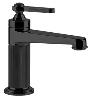 Смеситель для раковины Gessi VENTI20 65001#707 цвет-Black Metal Brushed PVD