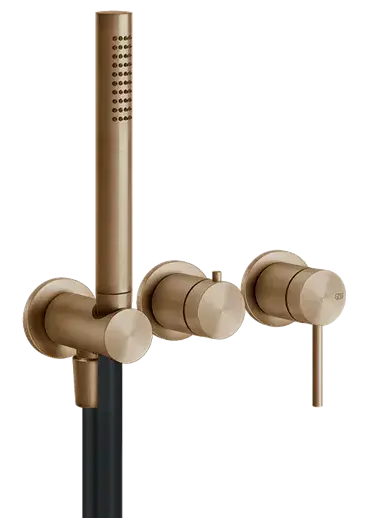 Смеситель для душа Gessi GESSI 316 54039#726 Warm Bronze Brushed PVD
