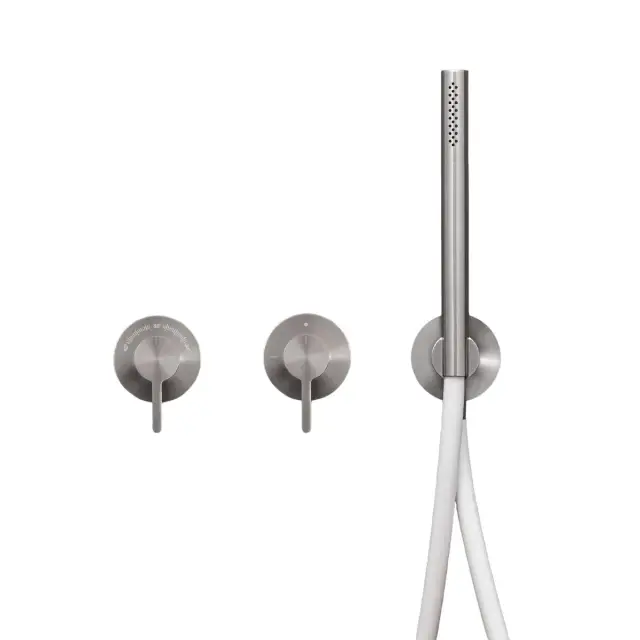 Смеситель для душа CEA INNOVO INV60WS матовая сталь/белый шланг