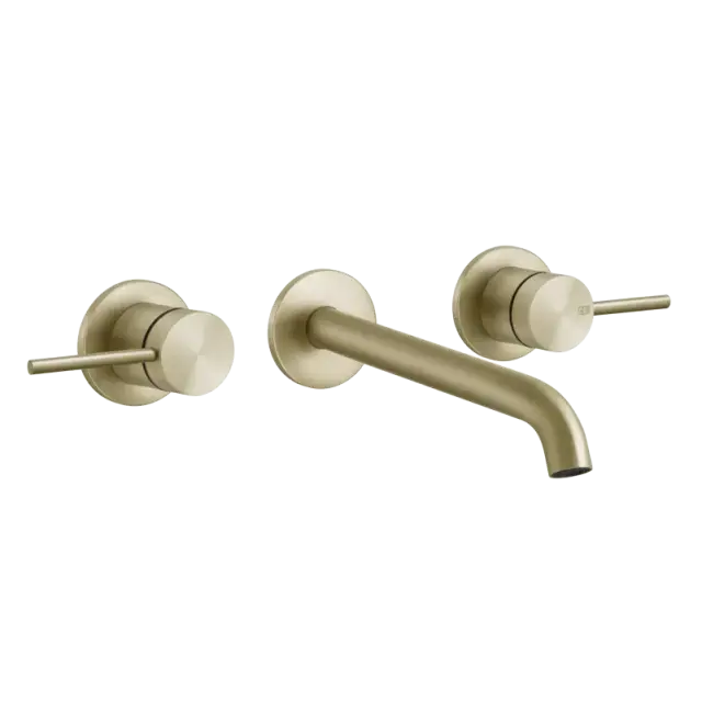 Смеситель для раковины Gessi GESSI 316 54094#727 цвет-браш.латунь PVD