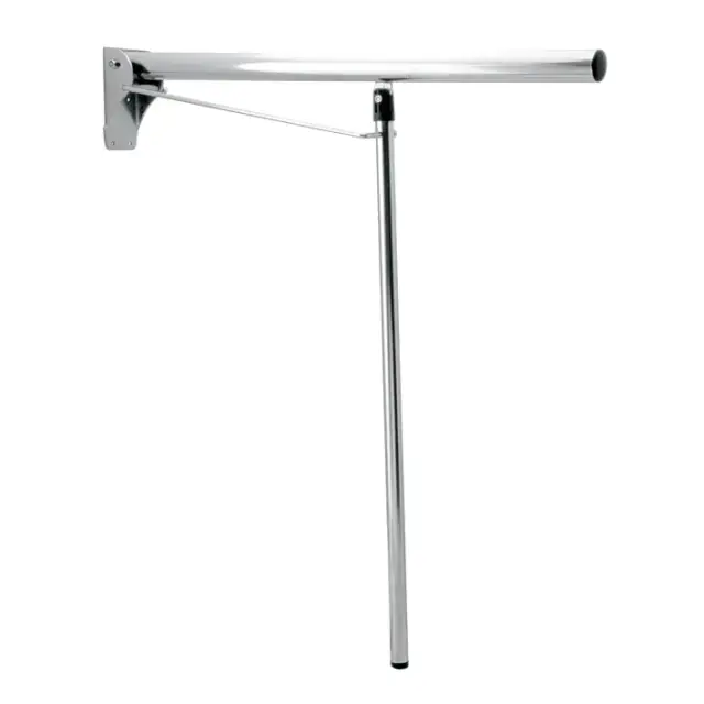 NOKEN EASY PMR Штанга откидная вертикальная, для тонких стен, хром