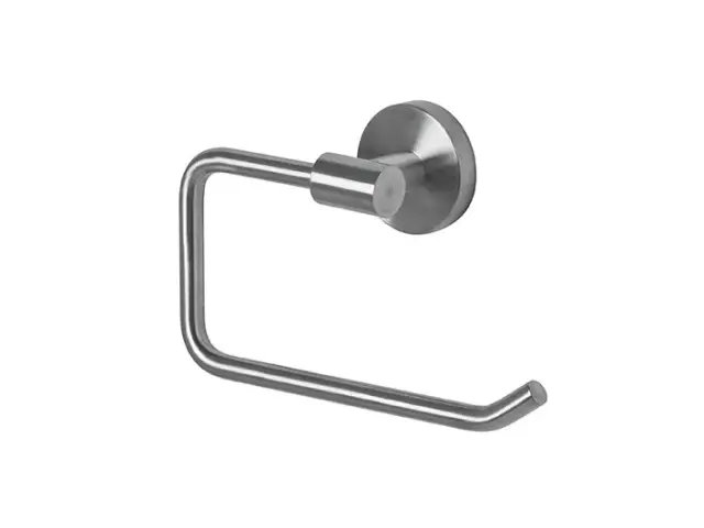 NOKEN ROUND INOX Держатель туалетной бумаги без крышки, браш. нержавеющая сталь