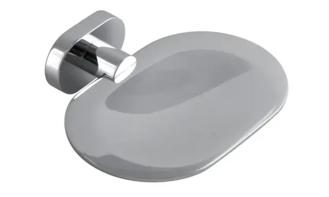 NOKEN NANTES Мыльница настенная, хром