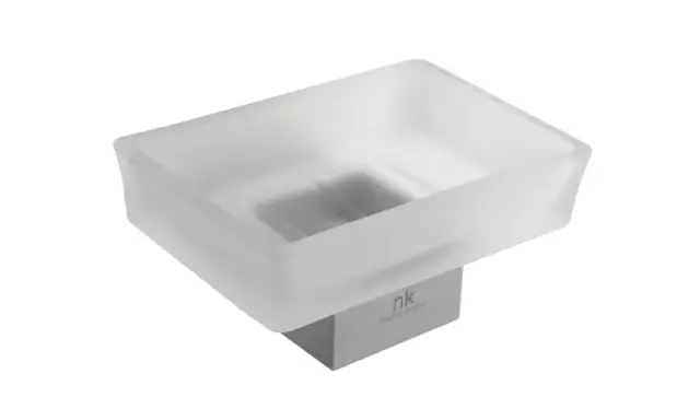 NOKEN URBAN C Мыльница настенная, стекло/хром