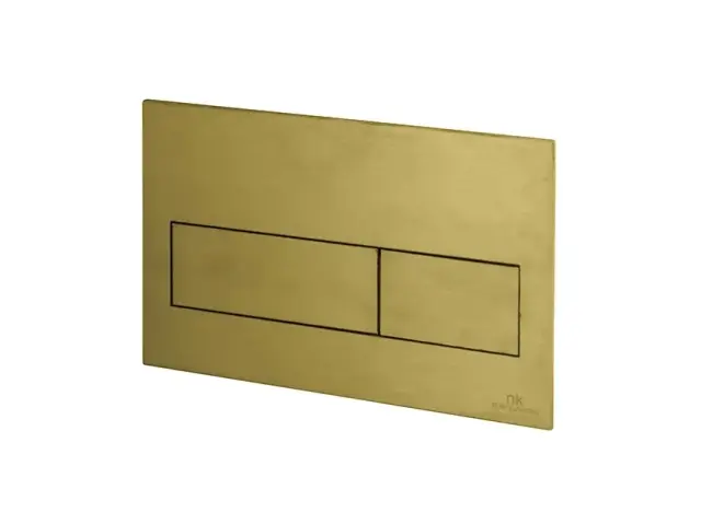 NOKEN TONO Клавиша для двойного смыва, браш. золото