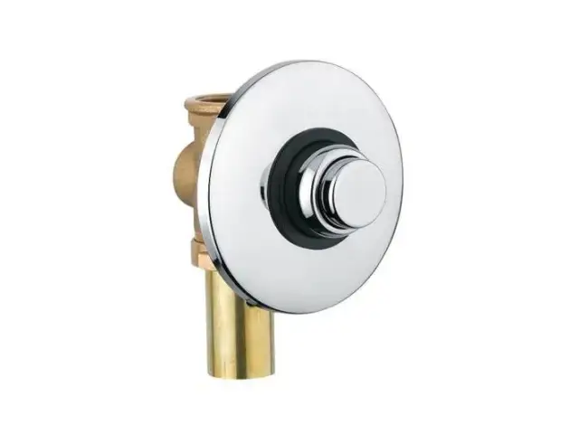 NOKEN Кнопка настенного смыва для унитаза, скрытого монтажа, хром