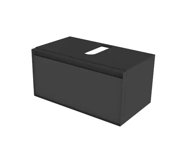 NOKEN PURE Подвесной модуль, ширина 80 см., с 1 ящиком с доводчиком, черный