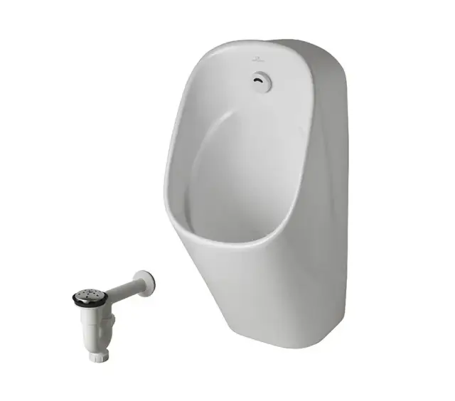 NOKEN ACRO COMPACT Писсуар с задним подводом воды и ИК-клапаном смыва (питание от 4х батареек 1,5В)