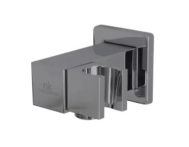 NOKEN COTA Настенный держатель для ручного душа, с подводом воды, титан