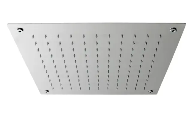 NOKEN LOGIC Верхний душ встраиваемый в потолок Square 30 см, 9 л/мин, хром