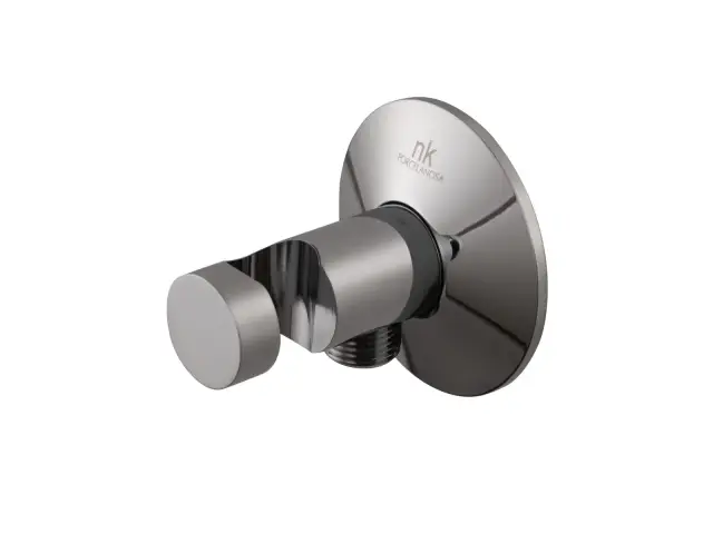 NOKEN LIGNAGE Настенный держатель для ручного душа с подводом воды, хром