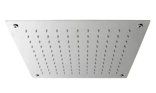 NOKEN LOGIC Верхний душ встраиваемый в потолок Square 40 см, 15 л/мин, хром