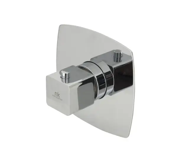 NOKEN LOUNGE Смеситель с термостатом, утопленный, 3/4”, 60 л/мин, без запорного вентиля, хром