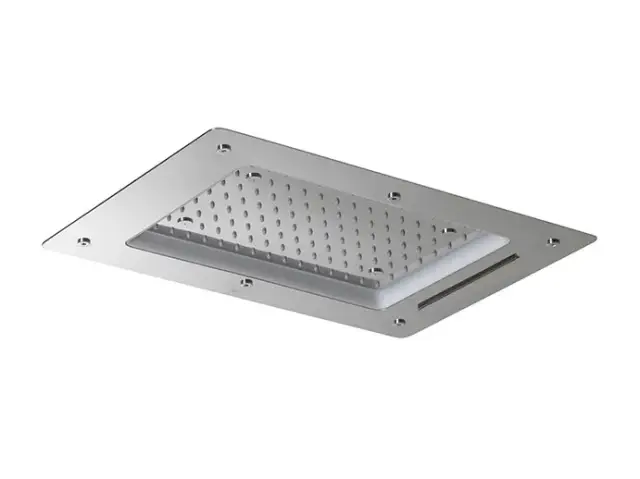 NOKEN LOUNGE Потолочный душ 40х60 см на 3 выхода, polished stainless steel