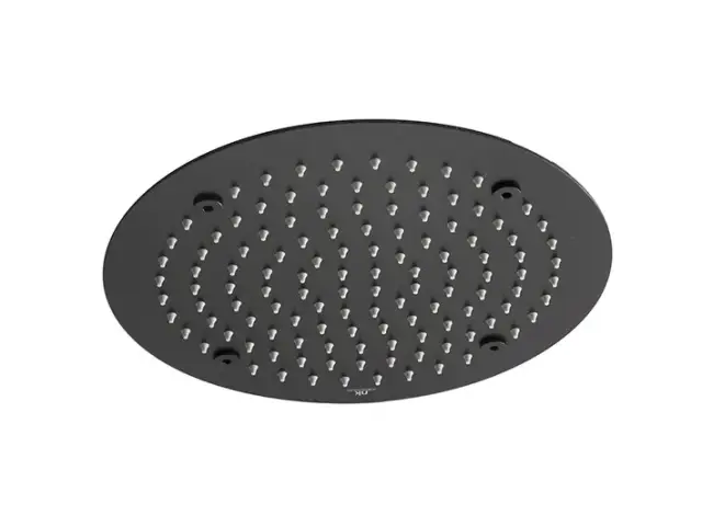 NOKEN RONDO Верхний душ встраиваемый в потолок 30 см, 9 л/мин, чёрный