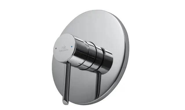 NOKEN ROUND Внешняя часть смесителя для душа, 1 режим, хром