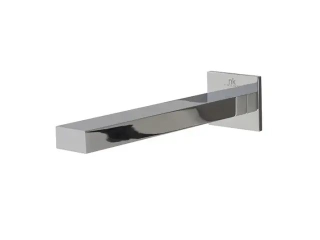 NOKEN SQUARE Излив для ванны, с подключением 1/2”, хром