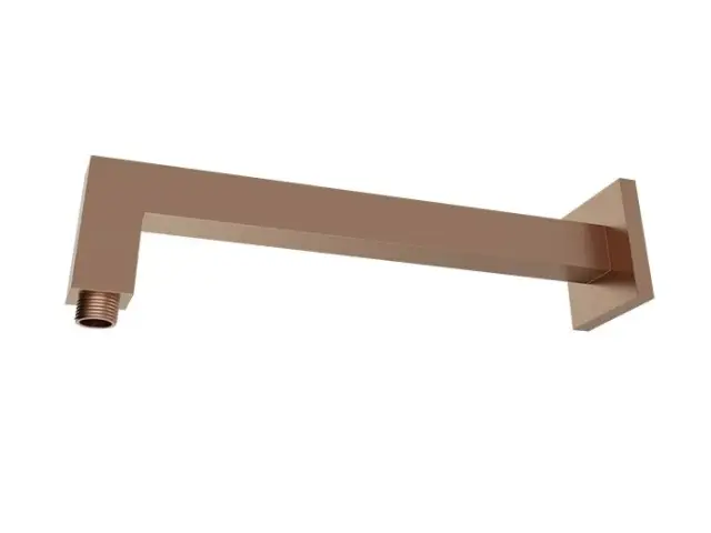 NOKEN SQUARE Кронштейн для дождевого душа, 400 мм, браш. медь