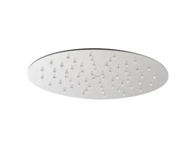 NOKEN ROUND Верхний душ 20 см, с шаровым соединением, 9 л/мин, хром