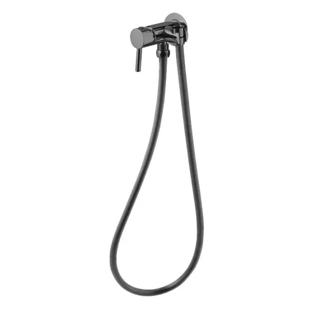 NOKEN Внешняя часть смесителя для гигиенического душа, шланг 125 см, 8,6 л/мин, титан