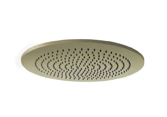 NOKEN ROUND Верхний душ 30 см, с шаровым соединением, браш. латунь