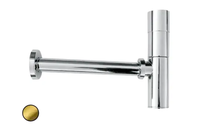 NOKEN CILINDRO Сифон круглый для раковины, бронза