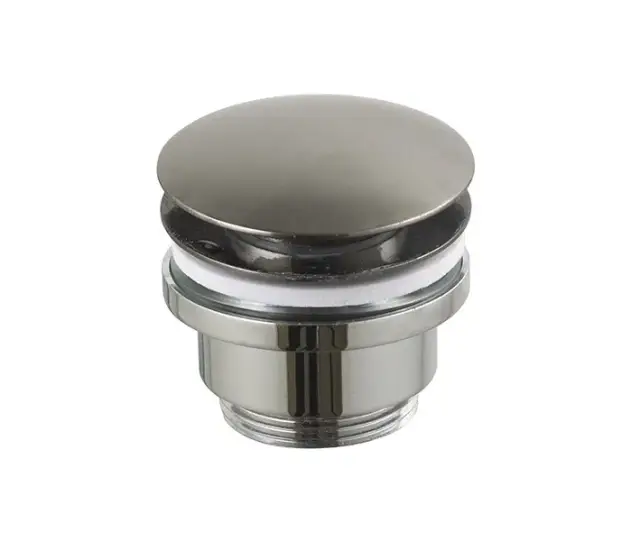 NOKEN Донный клапан (clicker) универсальный 0-75 мм, браш. титан