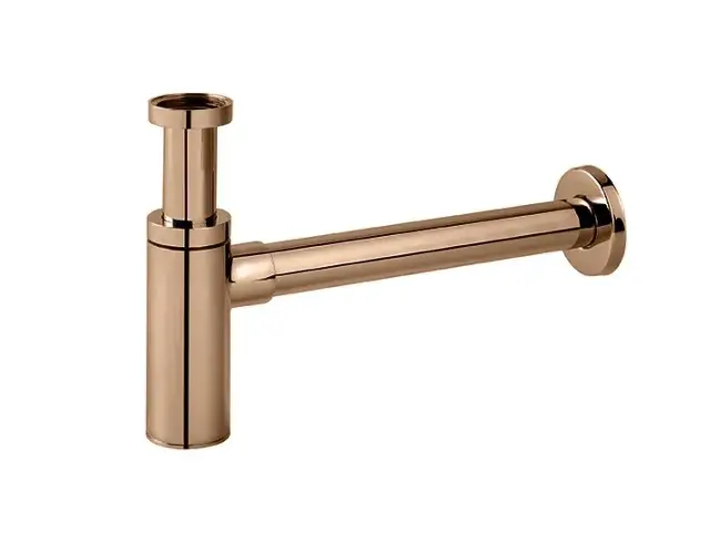 NOKEN ROUND Сифон в виде бутылки для раковины, медь