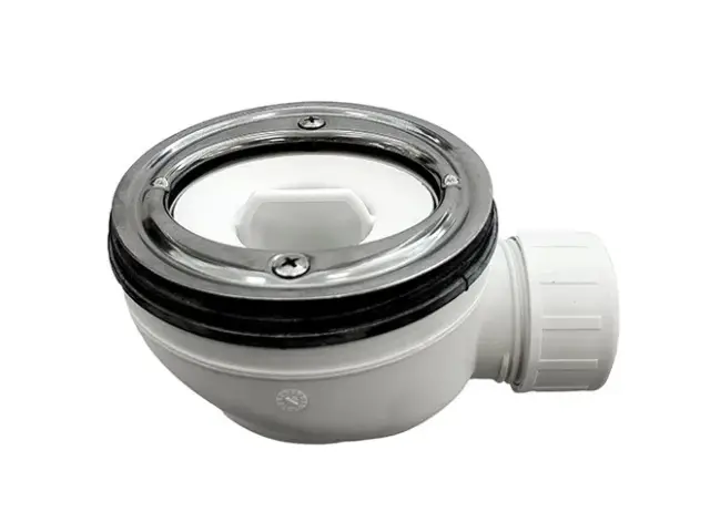 NOKEN Сифон для душевого поддона D110хH80 мм, 0,6 л/с ЕN274, хром