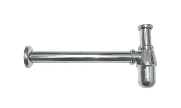 NOKEN Сифон в виде бутылки для раковины, классический, хром