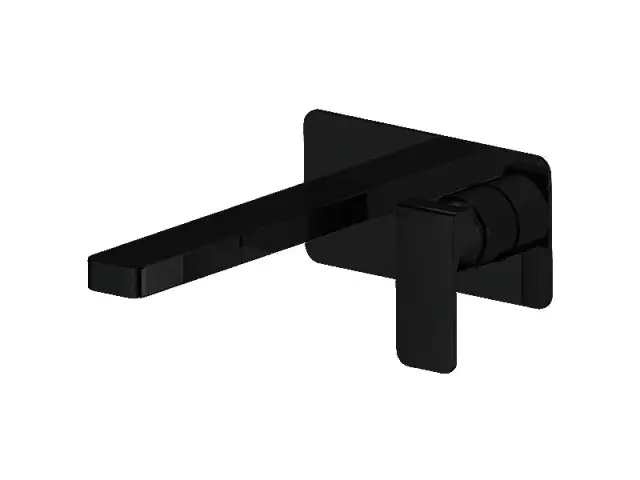 NOKEN CONCEPT N Внешняя часть, встроенного смесителя для раковины из стены, 5 л/мин, БЕЗ ДК, чёрный