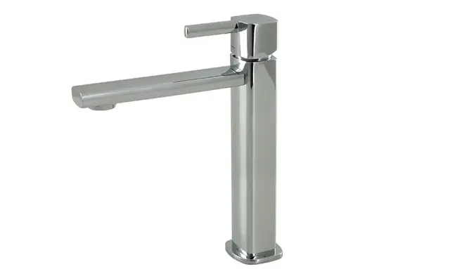 NOKEN CONCEPT Высокий однорычажный смеситель для раковины, без ДК, 3/8”, 229 мм, 5 л/мин, хром