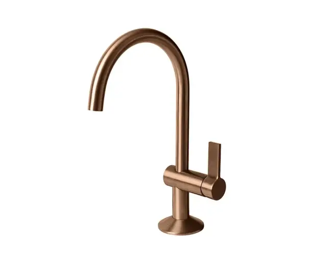 NOKEN LIGNAGE Смеситель однорычажный для раковины, без ДК, 5 л/мин, браш. медь