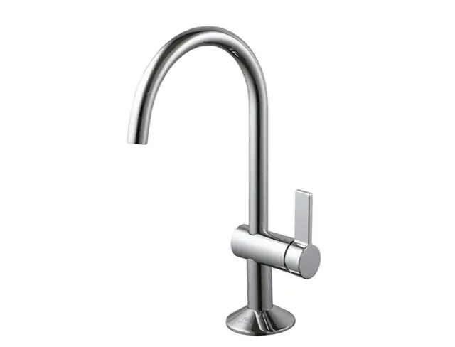 NOKEN LIGNAGE Смеситель однорычажный для раковины, без ДК, 5 л/мин, хром