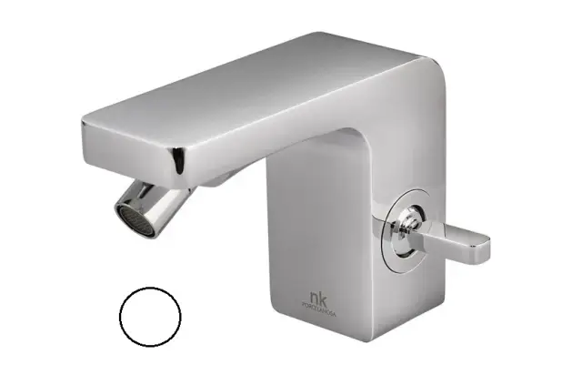 NOKEN LOUNGE Смеситель для биде 1 отв., без ДК, 7,6 л/мин, белый