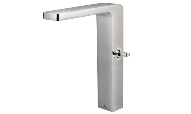 NOKEN LOUNGE Высокий смеситель для раковины, каскадный, без ДК, 8 л/мин, хром
