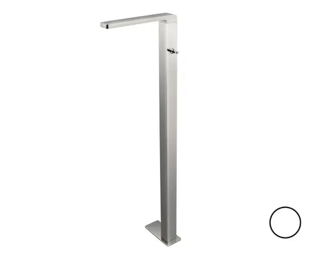 NOKEN LOUNGE Смеситель для раковины, монтируемый в пол, 12,23 л/мин, БЕЗ ДК, белый