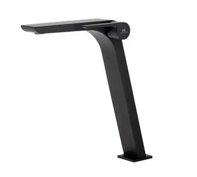 NOKEN OXO Высокий однорычажный смеситель для раковины, без ДК, черный матовый