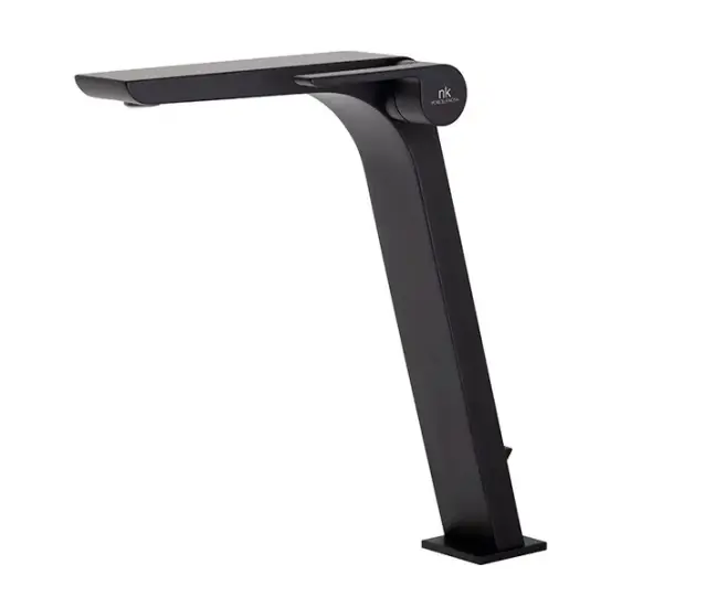 NOKEN OXO Высокий однорычажный смеситель для раковины, с ДК, черный матовый