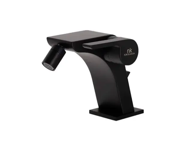 NOKEN OXO Однорычажный смеситель для биде, с ДК, черный матовый