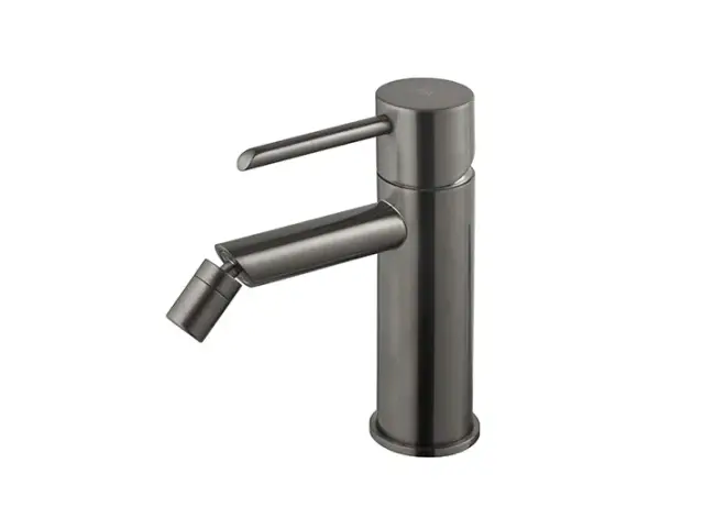 NOKEN ROUND Смеситель для биде, без ДК, 3/8”, 11,73 л/мин, браш. титан