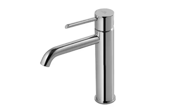 NOKEN ROUND Смеситель для раковины H200 мм, 3/8”, 5 л/мин, без ДК, хром