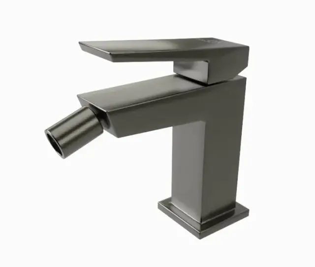 NOKEN SQUARE Однорычажный смеситель для биде, без ДК, браш. титан