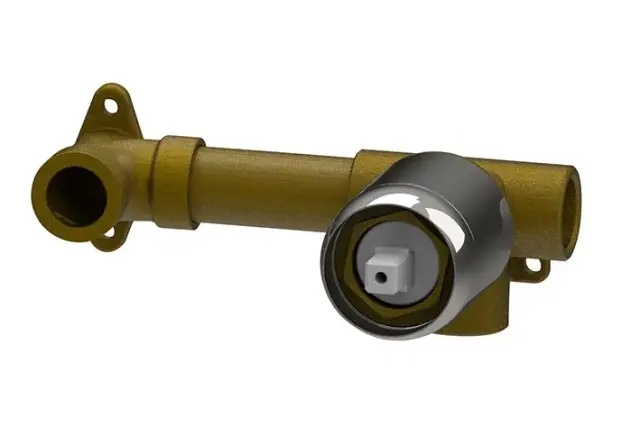 NOKEN TONO Скрытая часть смесителя для раковины из стены, титан