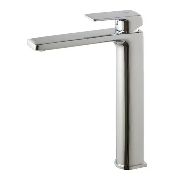 NOKEN CONCEPT N Однорычажный смеситель для раковины с высоким изливом, 5 л/мин, БЕЗ ДК, хром