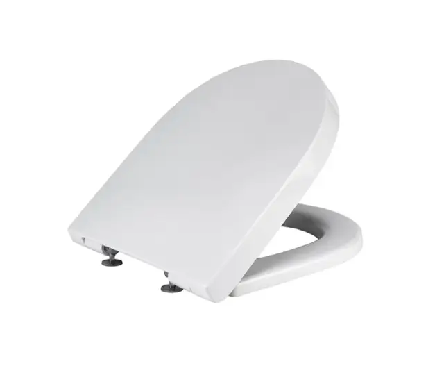 NOKEN З/Ч ACRO COMPACT Сиденье для унитаза, c микролифтом, белый/хром