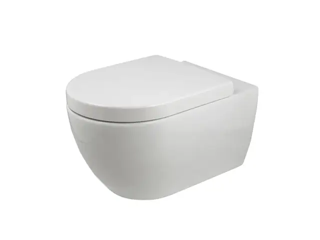 NOKEN ARQUITECT Унитаз подвесной rimless, с креплениями, 540х360 мм, белый